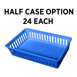 Plastic Mesh Basket, HALF CASE OPTION = 24 EACH