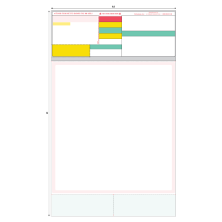 STYLE MM LASER RX LABEL - 8.5" x 14"