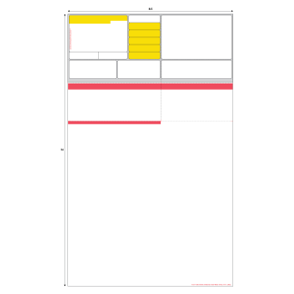 STYLE TTT LASER RX LABEL - 8.5" x 14"; ABACUS