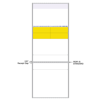 DT LABEL 3 1/8" x 8 1/8"; 5 PARTS + AUX LABELS