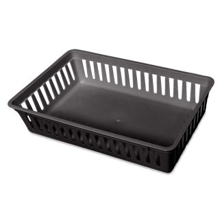 Plastic Mesh Basket, Black