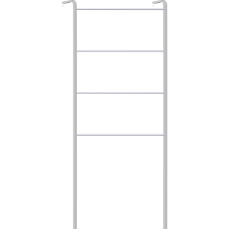 Deluxe Wall Rack 4 Rods