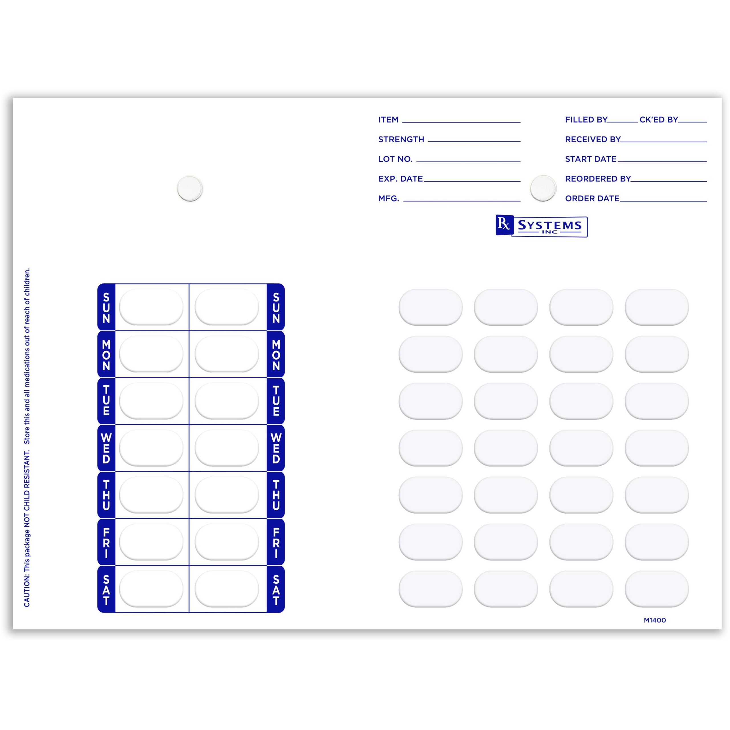 M-Card 14 ct + Blister Options