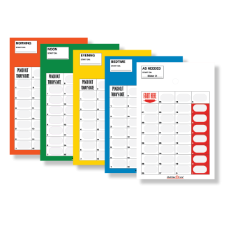 Med-Time Pill Cards + Blister Options