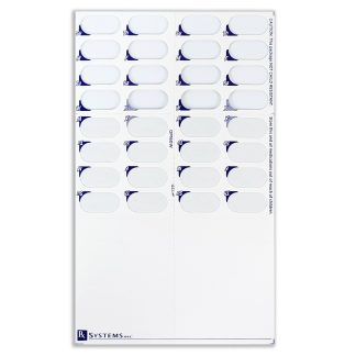 OP160W - OP-Card, 16 ct, Weekly (Matchbook Style) + Blister Option