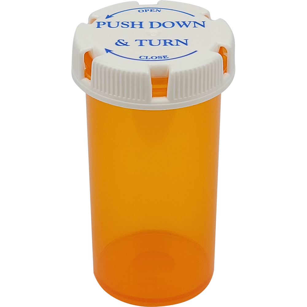 Amber Omega Vials 11 dr. - Image 2