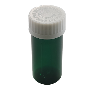 Green P-Series Vials With CR Cap 11 dr.