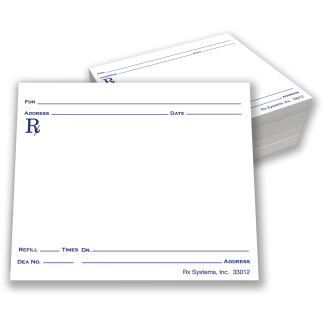 Rx Blank 33012