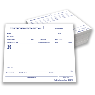 Rx Blank 33013