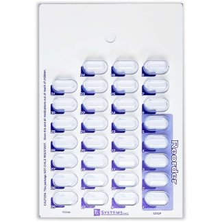 SYNMED Card 31 ct w/ XL Blister 1/2"