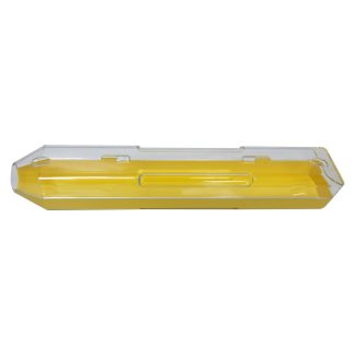 VIVID Dispensing Tubes, Hazardous, Yellow