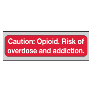 "CAUTION: OPIOID"