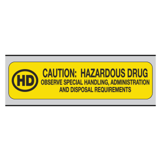 "CAUTION: HAZARDOUS DRUG"