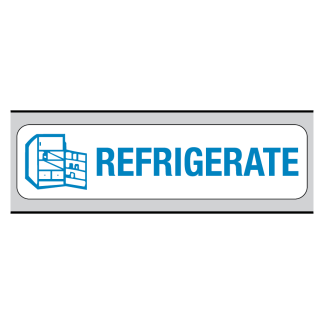 "REFRIGERATE"